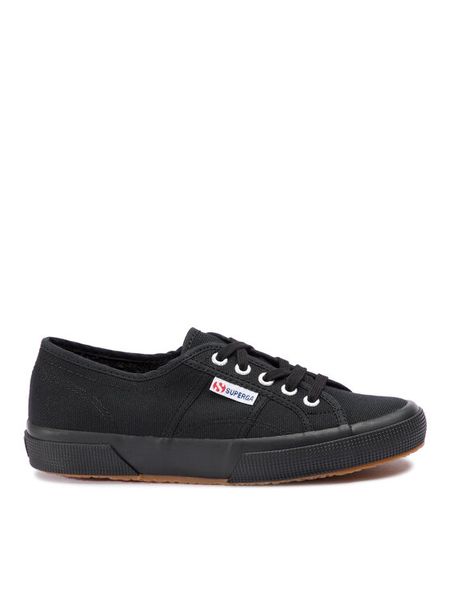 Superga Tenisówki 2750 Cotu Classic S000010 Czarny. Czarne trampki i tenisówki damskie Superga, bez wzorów, z materiału, bez zapięcia. Za 149.99 zł.