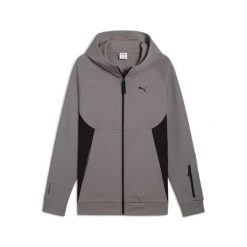 Puma Bluza Tech Full-Zip Dk 68460579. Szare bluzy męskie Puma, m, bez wzorów, bez ramiączek, bez kaptura. Za 207.99 zł.