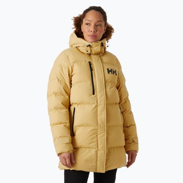 Płaszcz puchowy damski Helly Hansen Adore Puffy Parka. Brązowe parki damskie Helly Hansen, na zimę, bez wzorów, z puchu, bez kołnierzyka, bez kaptura. Za 1,049.00 zł.