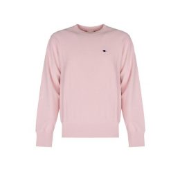 Bluza trekking męska C-Neck. Czerwone bluzy męskie Champion, m, bez wzorów, z bawełny, bez ramiączek, bez kaptura. Za 177.00 zł.