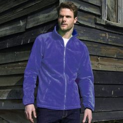 Kurtka Męska Polarowa Fashion Fit. Czarne kurtki męskie RESULT, na zimę, m, bez wzorów, z materiału, sportowe, bez kaptura. Za 99.99 zł.