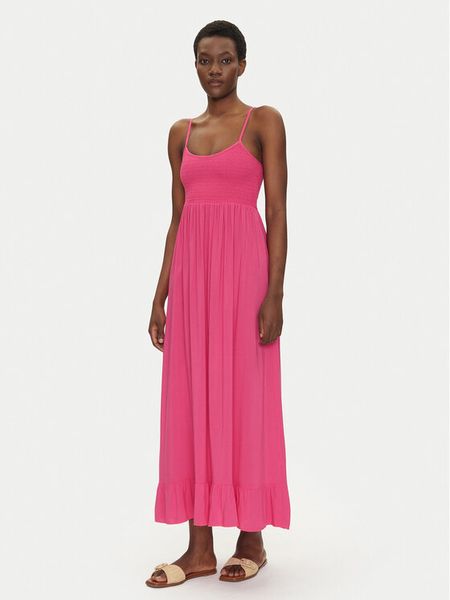 Ysabel Mora Sukienka letnia 86167 Różowy Regular Fit. Czerwone sukienki damskie ysabel mora, na lato, l, bez wzorów, z wiskozy, bez kołnierzyka, bez ramiączek. Za 199.99 zł.