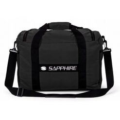 Torba sportowa podróżna Sapphire ST-170 24l. Czarne torby podróżne damskie SAPPHIRE, bez wzorów. W wyprzedaży za 49.90 zł.