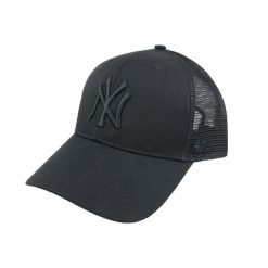 Czapka z daszkiem - Branson - New York Yankees - Regulowana - Dorośli - Czarna. Czarne czapki damskie 47 Brand, bez wzorów, z bawełny, sportowe. Za 89.99 zł.