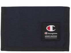 Portfel Champion Wallet. Niebieskie portfele męskie Champion, bez wzorów, z materiału. Za 49.00 zł.