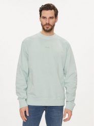 Boss Bluza Wefade 50472271 Zielony Regular Fit. Zielone bluzy męskie Boss, m, bez wzorów, z bawełny, bez ramiączek, bez kaptura. Za 479.99 zł.