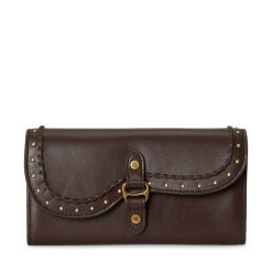 Portfel LAUREN RALPH LAUREN. Brązowe portfele damskie Lauren Ralph Lauren. Za 839.99 zł.