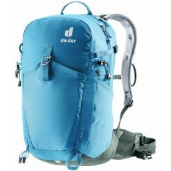 Plecak turystyczny Deuter Trail Niebieski. Niebieskie plecaki damskie Deuter, bez wzorów, sportowe. Za 518.99 zł.