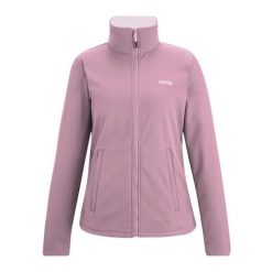 Kurtka Damska Softshell Spacer Connie V. Czerwone kurtki sportowe damskie Regatta, bez wzorów, z softshellu, bez ramiączek, bez kaptura, trekkingowe. Za 172.99 zł.