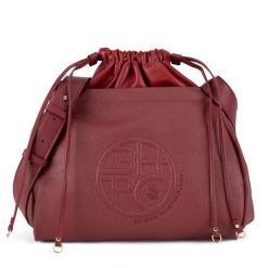 Torebka Beverly Hills Polo Club. Czerwone torebki do ręki damskie Beverly Hills Polo Club, bez wzorów, bez dodatków. Za 104.99 zł.
