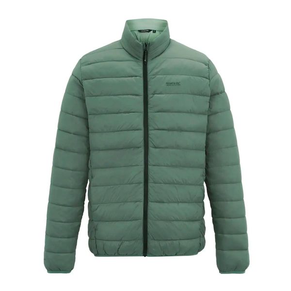 Męska kurtka Marizion z wyściełaniem. Zielone kurtki męskie Regatta, m, bez wzorów, z materiału, eleganckie, bez kaptura. Za 249.99 zł.