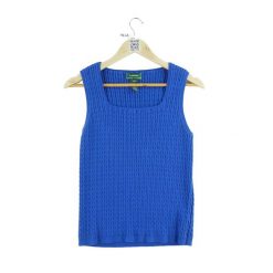 Second life - Damski niebieski sweter - Jak nowy. Niebieskie swetry nierozpinane damskie Ralph Lauren, bez wzorów, bez kołnierzyka, bez ramiączek. Za 114.98 zł.