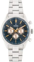 Zegarek Festina Festina Timeless Chronograph 16820/C Zegarek męski 44 mm. Zegarki męskie Festina, bez wzorów. Za 517.99 zł.
