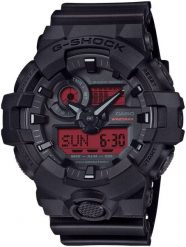 Zegarek Casio G-Shock GA-700BBR-1AER męski . Zegarki męskie Casio, bez wzorów. Za 754.94 zł.