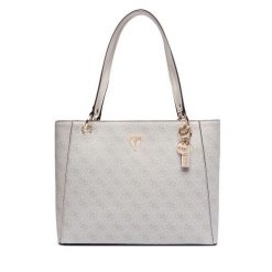 Torebka Guess. Białe shopperki damskie Guess, z aplikacjami, bez dodatków. Za 674.99 zł.