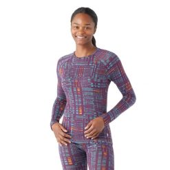Longsleeve termoaktywny damski Smartwool Merino 250 Baselayer Crew Boxed. Zielone bielizna sportowa damska Smartwool, l, bez wzorów. Za 419.99 zł.