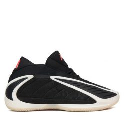 Buty do koszykówki adidas. Czarne buty sportowe męskie Adidas, bez wzorów, bez zapięcia, do koszykówki. Za 569.99 zł.