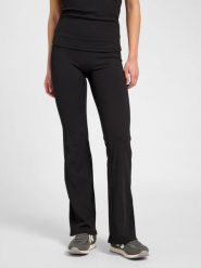 Legginsy proste dla kobiet Hummel Prima. Brązowe legginsy damskie Hummel, bez wzorów, z materiału. Za 285.00 zł.