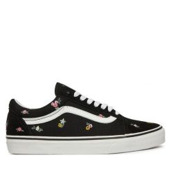 Tenisówki Vans. Czarne trampki i tenisówki damskie Vans, bez wzorów, bez zapięcia. Za 399.99 zł.