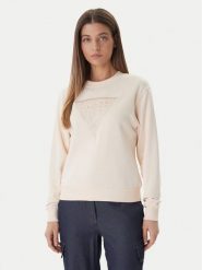 Guess Bluza W6GQ09 K3183 Różowy Regular Fit. Czerwone bluzy damskie Guess, s, z aplikacjami, z bawełny, bez ramiączek, bez kaptura. Za 429.99 zł.