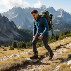 Buty trekkingowe męskie Aku Slope Original Gtx. Brązowe buty zimowe męskie Aku, bez wzorów, z materiału, bez obcasa, bez zapięcia. W wyprzedaży za 843.10 zł.