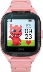 Smartwatch MaxLife Maxlife Smartwatch 4G Mxkw-350 Różowy Gps Wifi. Czerwone zegarki smartwatch MaxLife, bez wzorów. Za 163.76 zł.