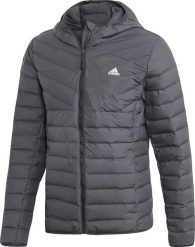 Kurtka męska Adidas Varilite 3-Stripes grafitowa r. S. Szare kurtki męskie Adidas, m, bez wzorów, bez kaptura. Za 474.71 zł.