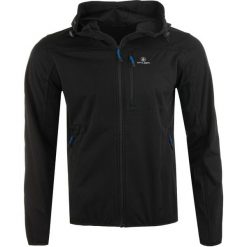 Męska kurtka softshell Athl. DPT Agar Black - Odporna na wiatr i oddychająca. Czarne kurtki męskie ZUMBA WEAR, m, bez wzorów, z softshellu, bez kaptura, trekkingowe. Za 348.99 zł.