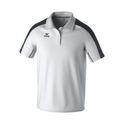 Koszulka polo Erima Evo Star wielokolorowa. Białe koszulki sportowe męskie Erima, bez wzorów, z materiału, bez ramiączek, do piłki nożnej. Za 177.00 zł.