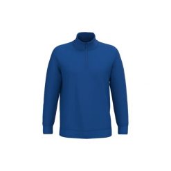 Bluza rozpinana Kariban. Niebieskie bluzy męskie KARIBAN, m, bez wzorów, bez ramiączek, bez kaptura. Za 181.00 zł.