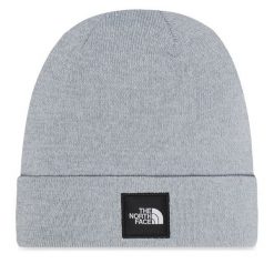Czapka The North Face. Szare czapki męskie The North Face, na zimę, bez wzorów. Za 129.99 zł.