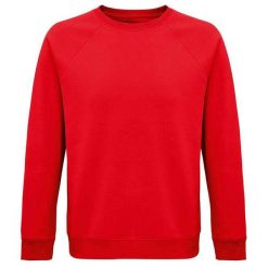 Bluza Kosmiczna Unisex Dla Dorosłych. Czerwone bluzy męskie SOL'S, l, bez wzorów, bez ramiączek, bez kaptura. Za 117.99 zł.