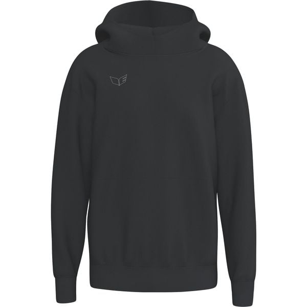 Czarna bluza z kapturem Erima Premia. Czarne bluzy damskie 575 FACTORY, m, bez wzorów, z materiału, eleganckie, bez ramiączek, z kapturem. Za 265.50 zł.