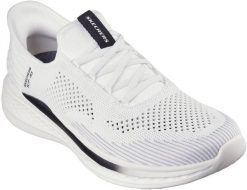 Skechers SLADE QUINTO Slip-ins (210810) WHT 41,5. Buty sportowe męskie Skechers, bez wzorów, bez zapięcia. Za 374.99 zł.