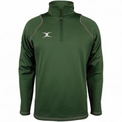 Kurtka 1/4 zip Gilbert. Zielone kurtki męskie GILBERT, bez wzorów, z dresówki, sportowe, bez kaptura. Za 330.50 zł.