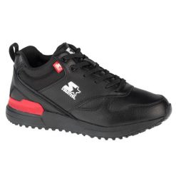 Buty sportowe Sneakersy męskie, Brandon. Czarne buty sportowe męskie Starter, bez wzorów, bez zapięcia, trekkingowe. Za 199.99 zł.
