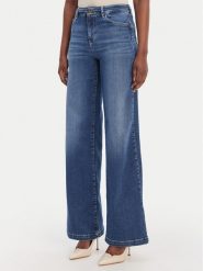 Liu Jo Jeansy UA6160 D0264 Niebieski Flare Fit. Niebieskie jeansy damskie Liu Jo, bez wzorów, z bawełny. Za 729.99 zł.