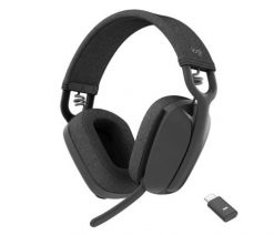 Logitech Zone Vibe Zestaw słuchawkowy Bezprzewodowy Opaska na głowę Połączenia/muzyka Bluetooth Grafitowy. Szare słuchawki bezprzewodowe Logitech. Za 485.99 zł.