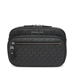 Saszetka nerka MICHAEL Michael Kors. Czarne saszetki i nerki męskie MICHAEL Michael Kors, bez wzorów. Za 679.99 zł.