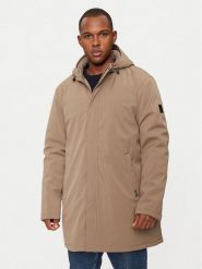 Matinique Płaszcz zimowy Deston 30205571 Brązowy Regular Fit. Brązowe płaszcze męskie Matinique, na zimę, l, bez wzorów, z syntetyku, bez kołnierzyka, bez kaptura. Za 849.99 zł.