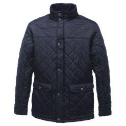 Męska Kurtka Pikowana Ocieplana Tyler. Czarne kurtki męskie Regatta, m, bez wzorów, sportowe, bez kaptura. Za 225.99 zł.