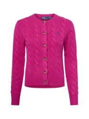 Polo Ralph Lauren Kardigan z zawartością kaszmiru Kobiety Kaszmir wyrazisty róż, XS. Czerwone kardigany damskie Polo Ralph Lauren, xs, bez wzorów, z kaszmiru, bez kołnierzyka. Za 1,199.95 zł.