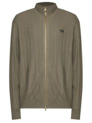 Adidas Kardigan Firebird KR9761 Zielony jasny Loose Fit. Zielone swetry męskie Adidas, m, bez wzorów, bez kołnierzyka, bez ramiączek. Za 479.99 zł.