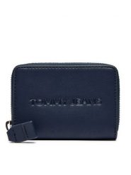 Tommy Jeans Portfel Tjw Ess Must Small Za AW0AW16387 Granatowy. Niebieskie portfele damskie Tommy Jeans, z jeansu. Za 159.99 zł.