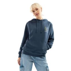 Damska bluza dresowa z kapturem Lifestyle Siroko Gradual-W. Niebieskie bluzy damskie SIROKO, m, bez wzorów, z bawełny, bez ramiączek, z kapturem. Za 78.00 zł.