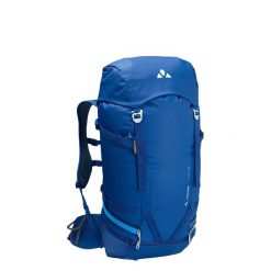 Plecak górski Vaude Rupal 45+ - royal. Niebieskie plecaki damskie Vaude, bez wzorów, sportowe. Za 623.99 zł.