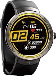 Smartwatch Kumi KU5 Czarny (KU-KU5/BK). Czarne zegarki smartwatch Kumi, bez wzorów. Za 240.99 zł.