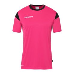 Koszulka Uhlsport Squad 27. Czarne koszulki sportowe męskie Uhlsport, m, bez wzorów, bez ramiączek, do piłki nożnej. Za 122.50 zł.