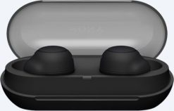 Słuchawki Sony WF-C500 Czarne. Czarne słuchawki bezprzewodowe SONY. Za 388.21 zł.