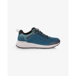 Krótkie buty sportowe unisex Kilpi MERAPI LOW WP-U. Niebieskie buty sportowe męskie Kilpi, bez wzorów, z nylonu, bez obcasa, bez zapięcia. Za 318.77 zł.